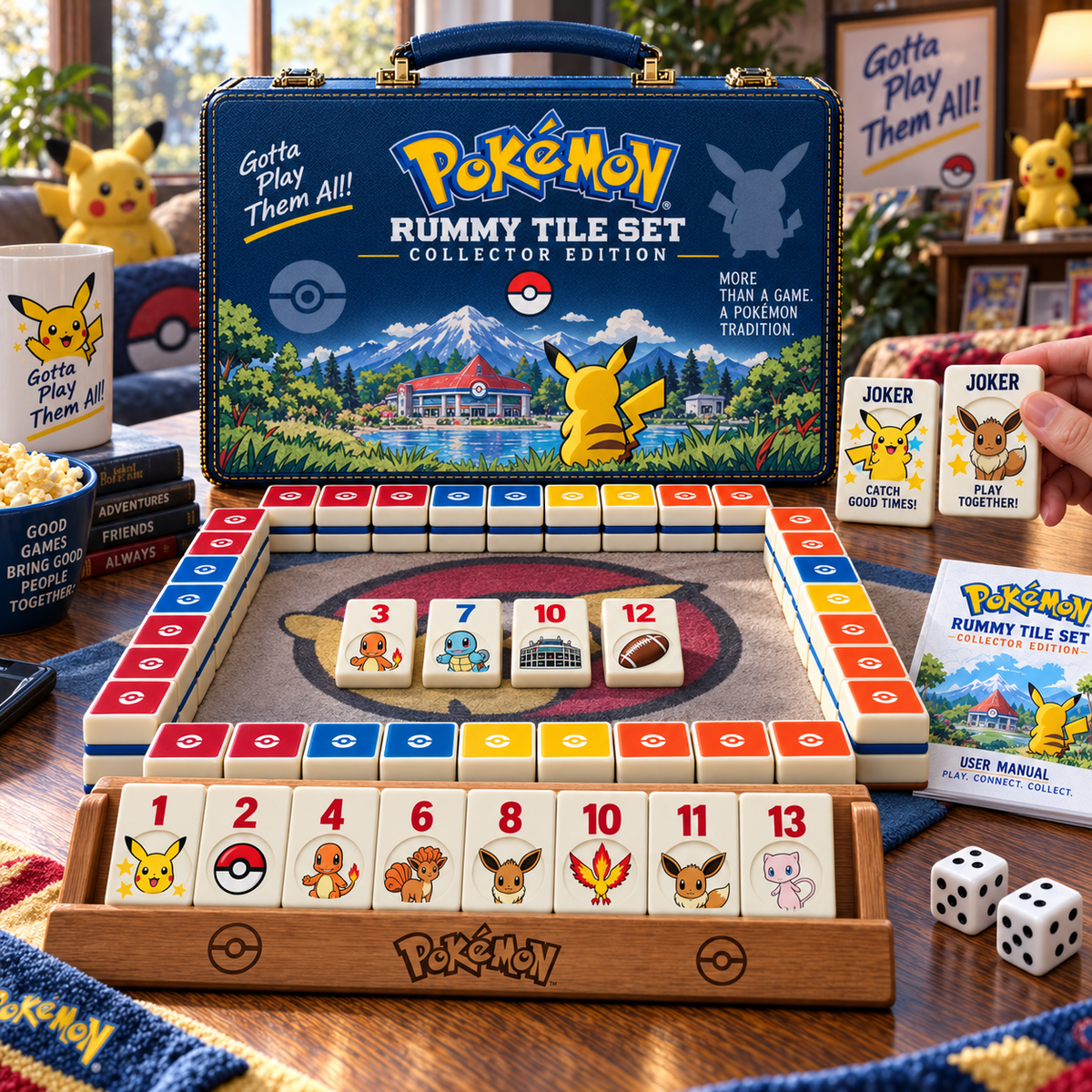 PKM Premium Rummy Tile Set TTNL