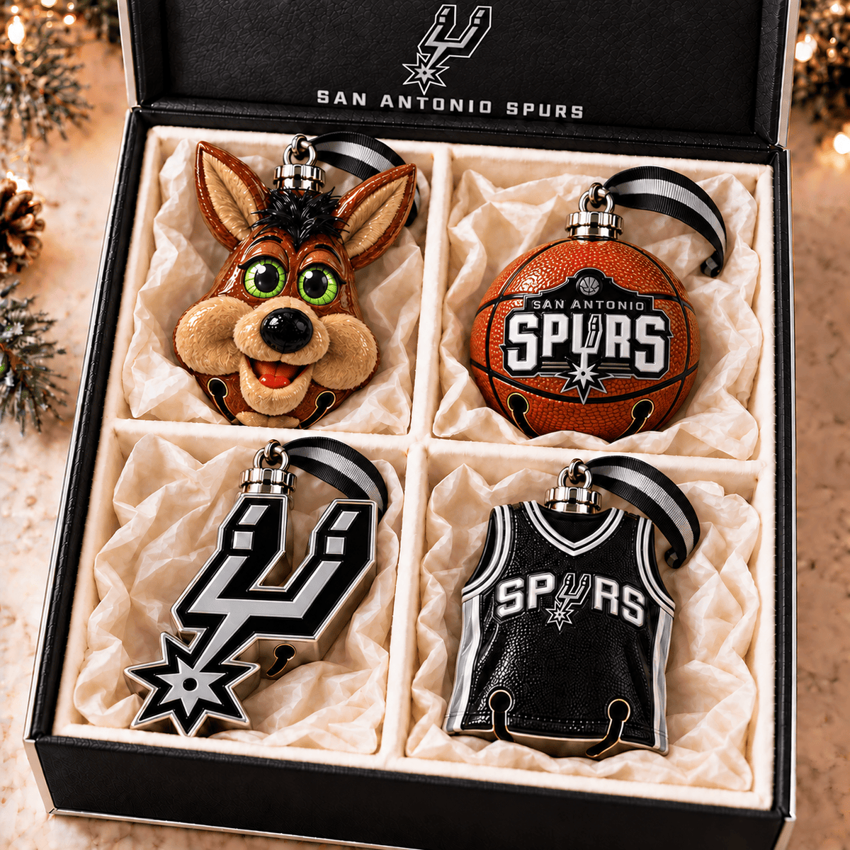 Premium SAS Christmas Bell Ornament PVNA