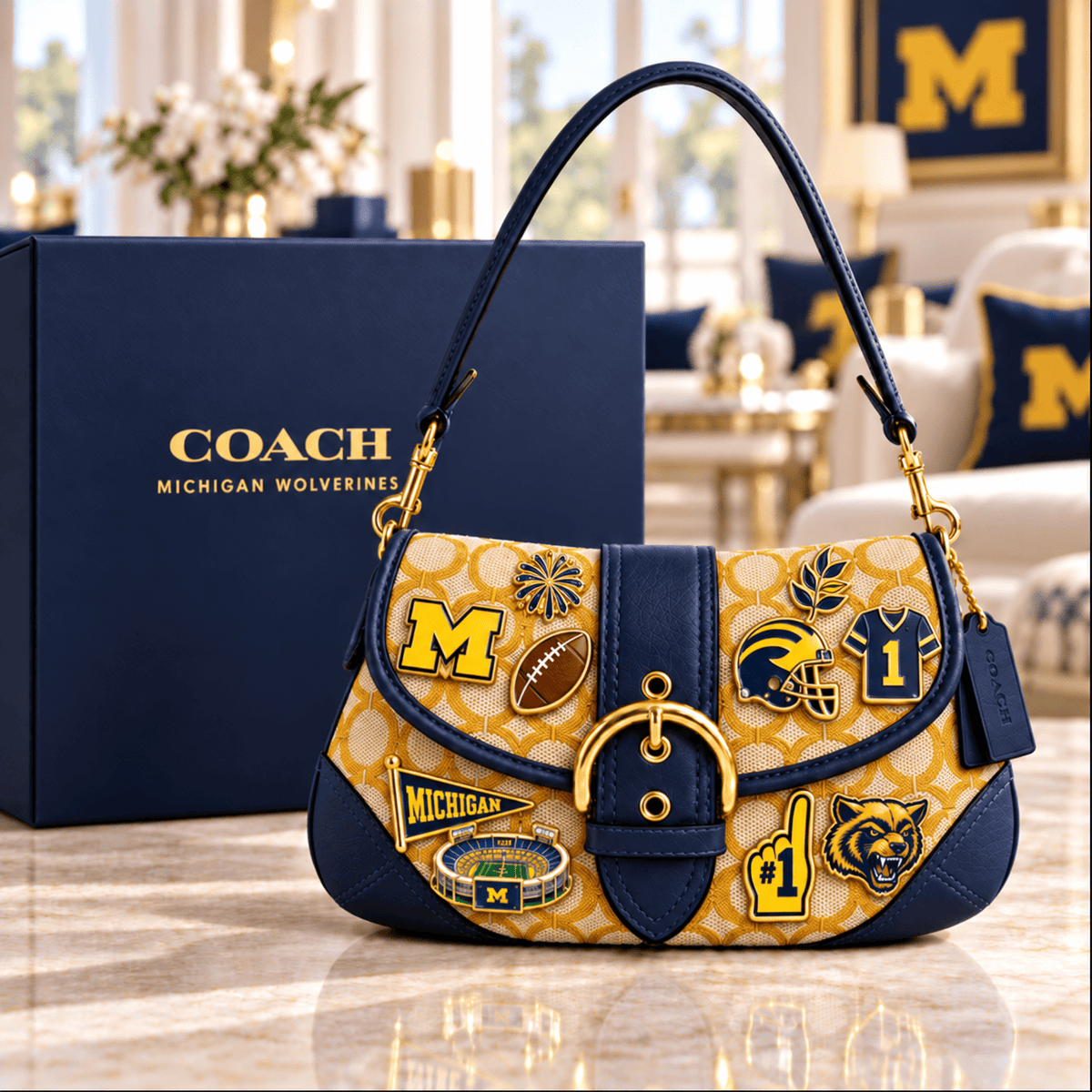 Premium MWR Soho Bag With Charm NPL