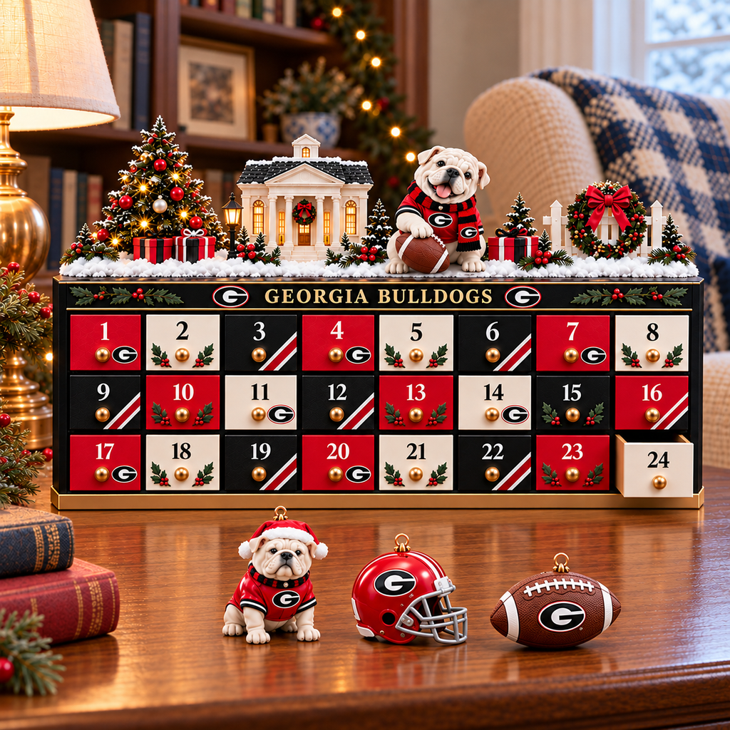 Premium GGBD Christmas Wooden Advent Calendar TTMH