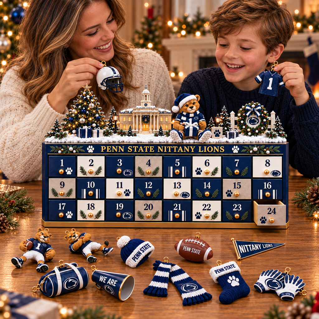 Premium PSNL Christmas Wooden Advent Calendar TTMH