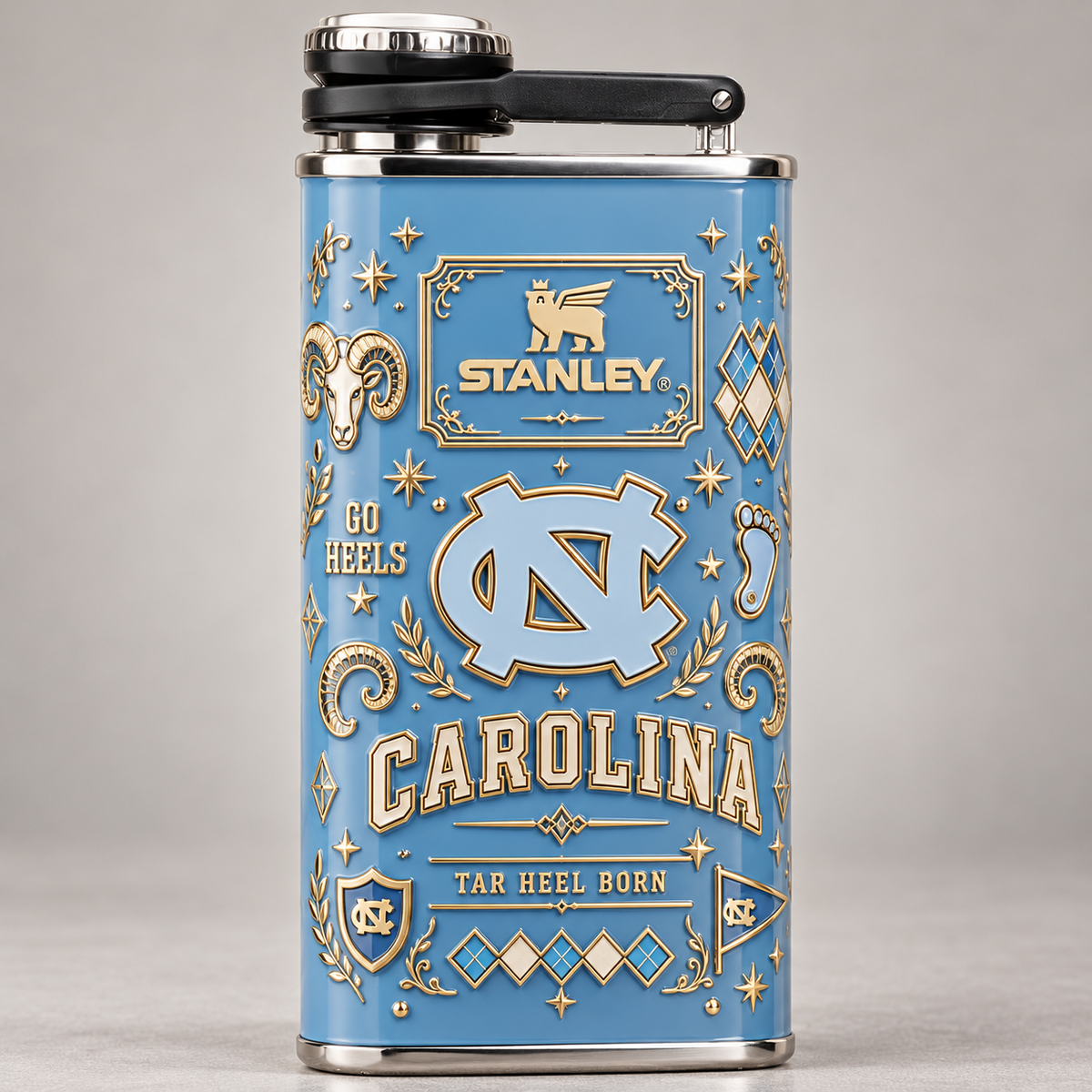 UNC Classic Easy-Fill Flask HTTT