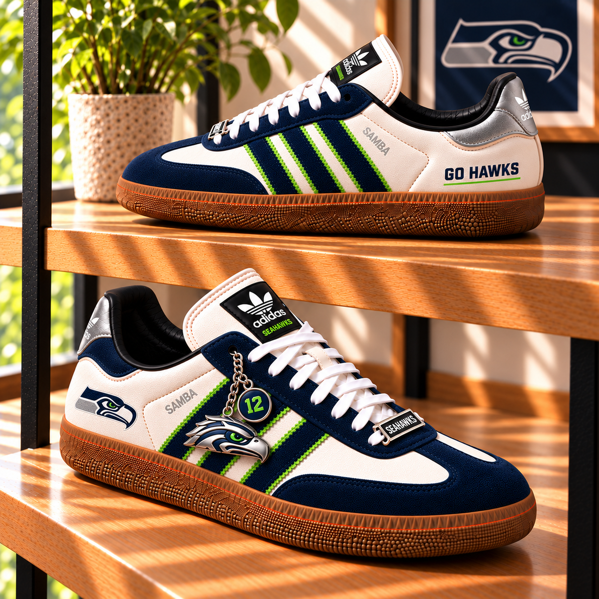 STSH Premium Custom Low-Top Sneakers PNPA