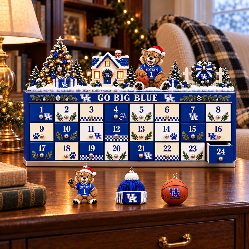Premium KWC Christmas Wooden Advent Calendar PVNA