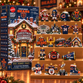 CCB 24-Day Christmas Brick Ornament Advent Calendar NTTB