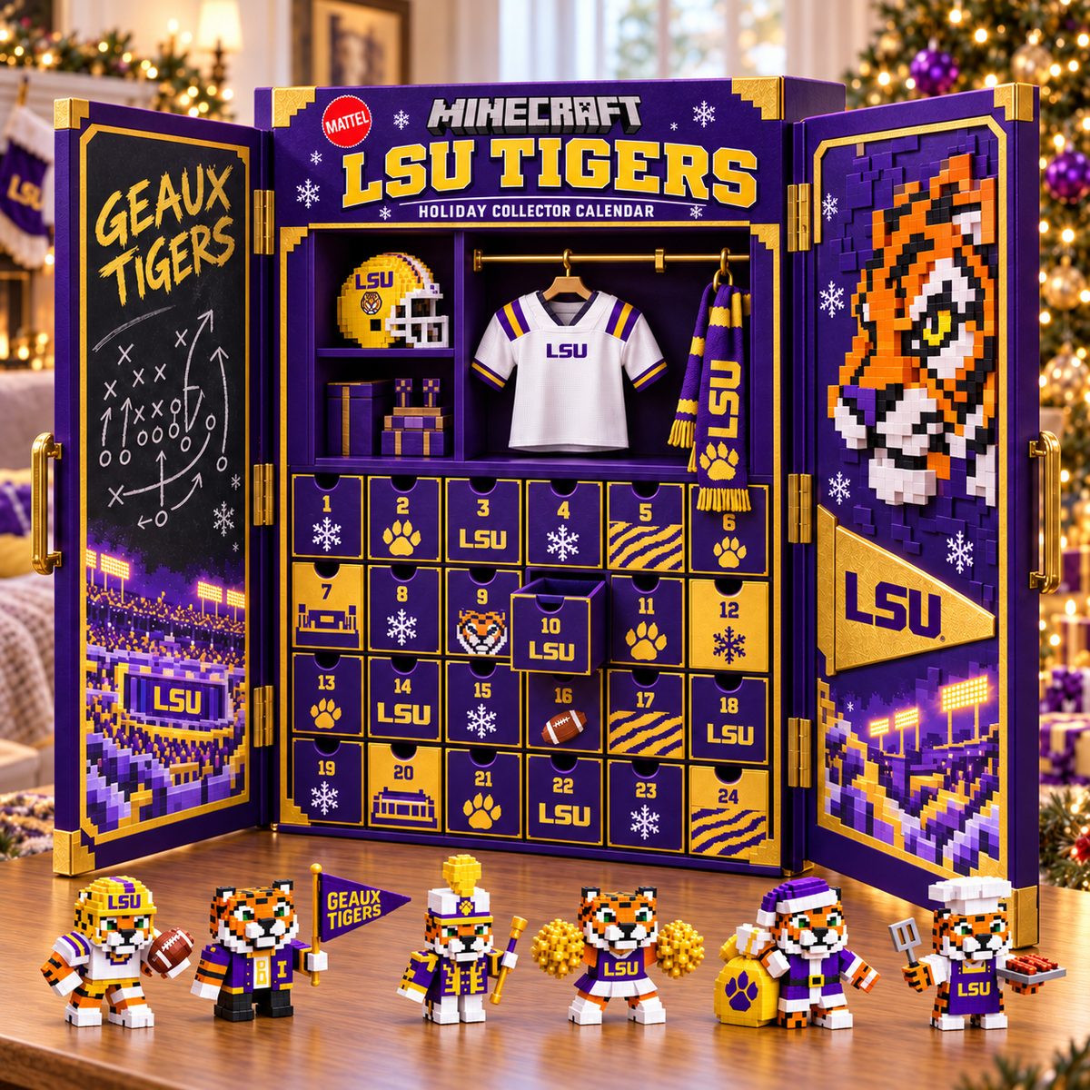 LSU Premium Advent Calendar TMH