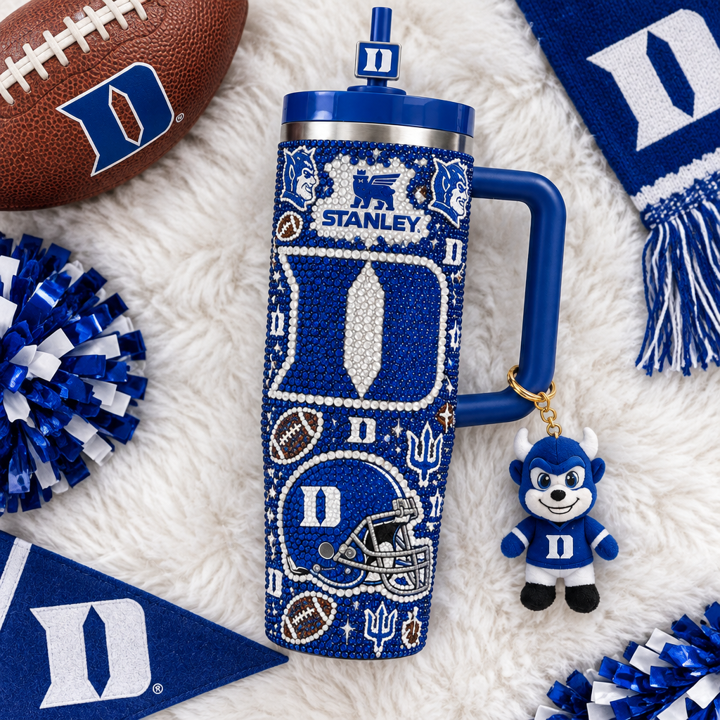 Duke Blue Devils 40oz Tumbler With Handle TTNL