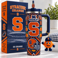 Syracuse Orange 40oz Tumbler With Handle TTNL