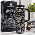 San Antonio Spurs 40oz Tumbler With Handle TTNL