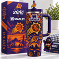 Phoenix Suns 40oz Tumbler With Handle TTNL