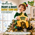ELF ILLUMINATED CHRISTMAS TREE TOPPER HQH