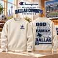 DLCB Premium Embroidered Crewneck Sweatshirt BMD