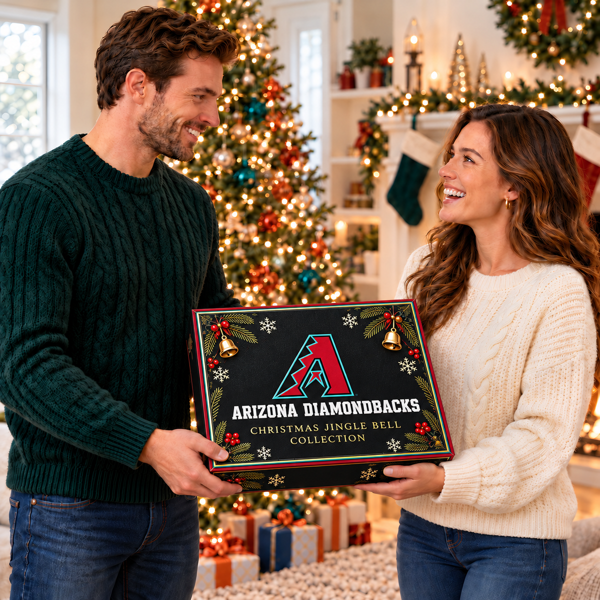 Premium AZDB Christmas Bell Ornament PVNA