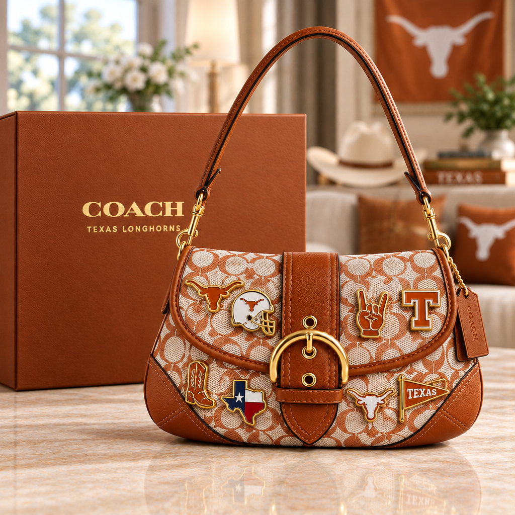 Texas Longhorns Soho Bag With Charm