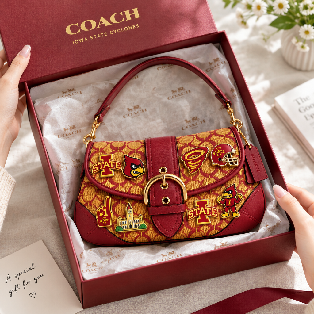 Iowa State Cyclones Soho Bag With Charm