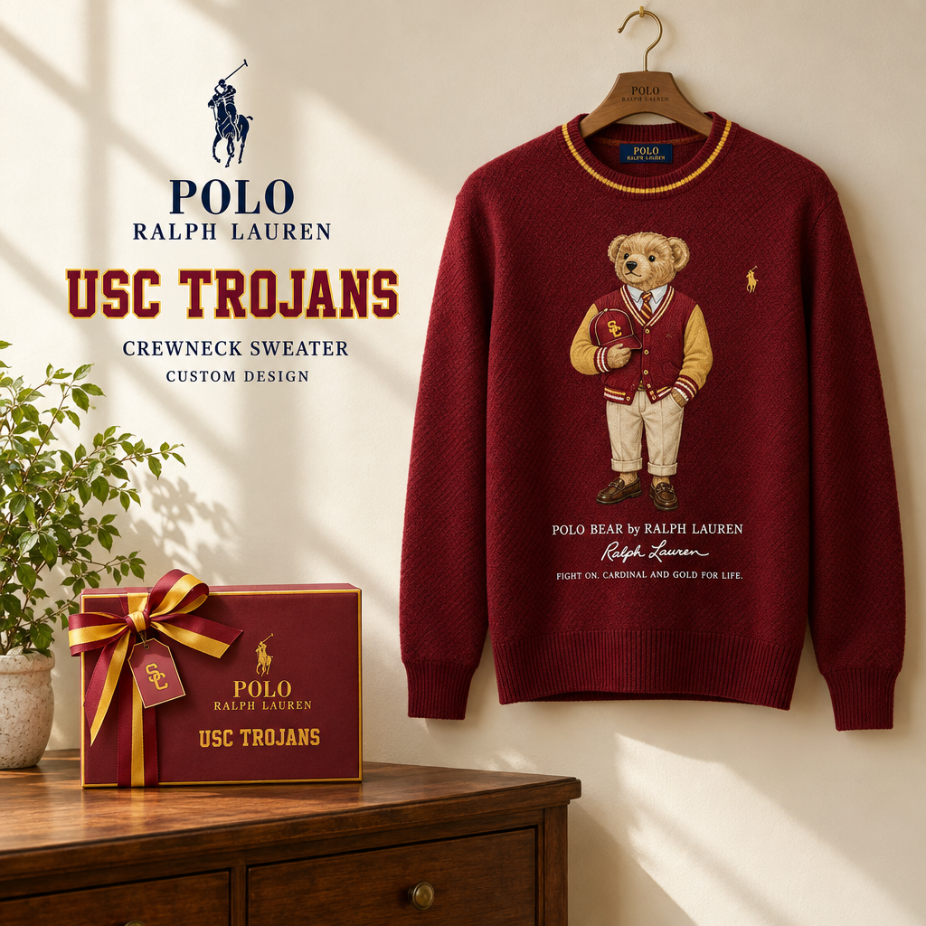 USC Trojans Premium Crewneck Sweater