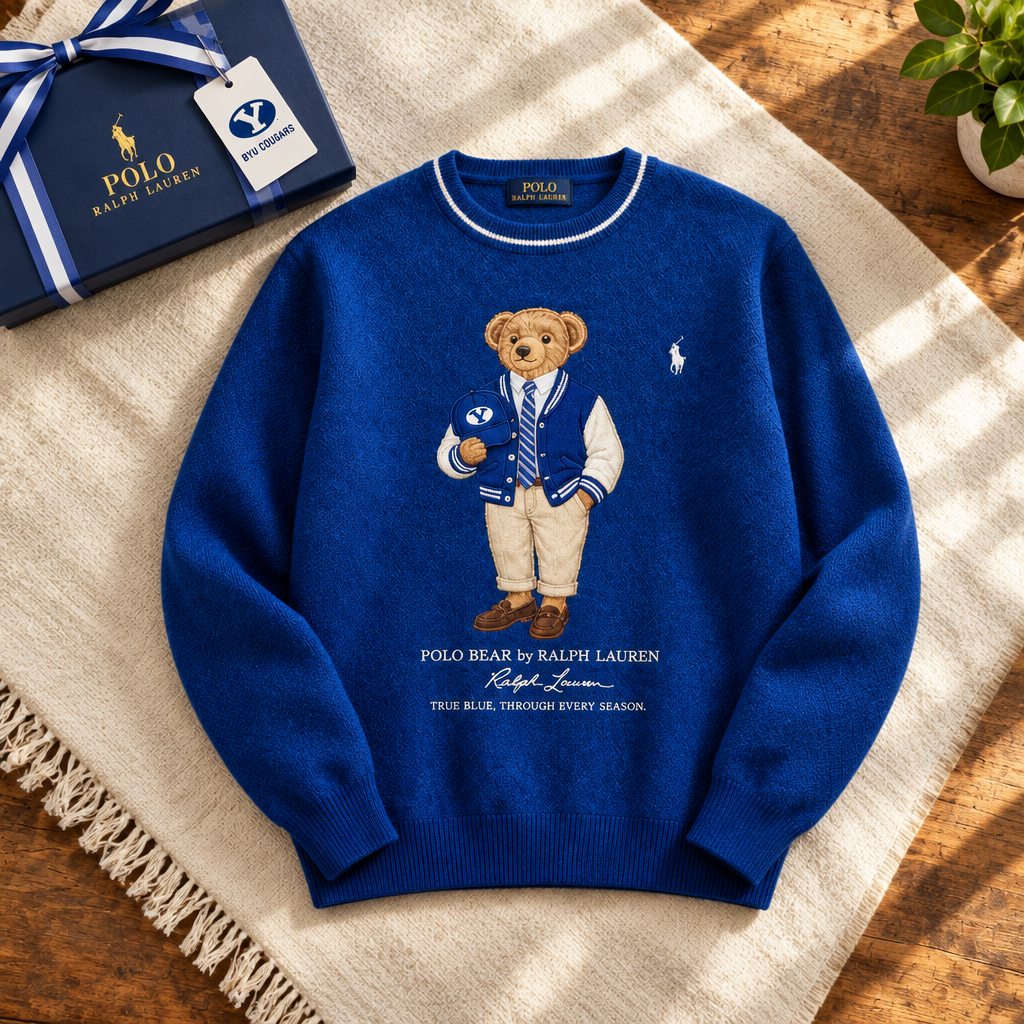 BYU Cougars Premium Crewneck Sweater