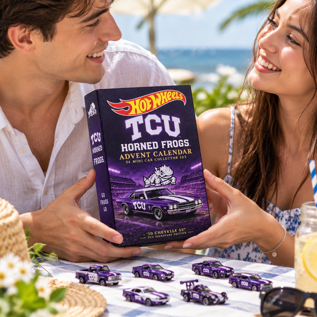 TCU Horned Frogs Premium Mini Car Advent Calendar