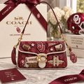 Oklahoma Sooners Coach Shoulder Cross With Charm