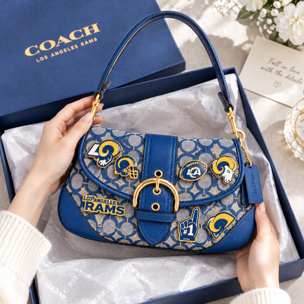 Los Angeles Rams Soho Bag With Charm