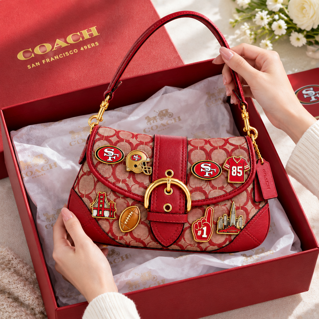 San Francisco 49ers Soho Bag With Charm