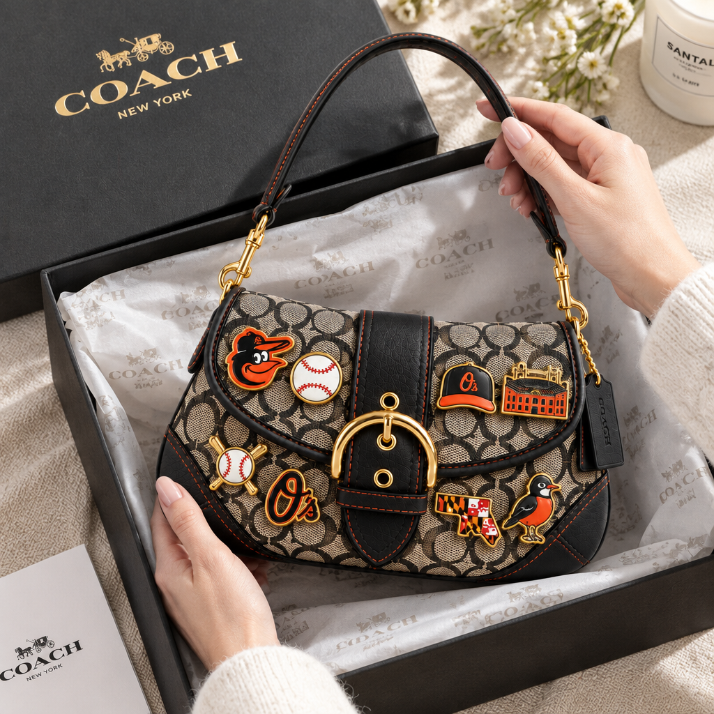 Baltimore Orioles Soho Bag With Charm