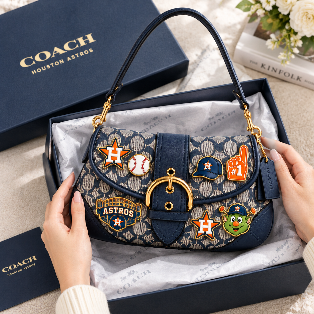 Houston Astros Soho Bag With Charm