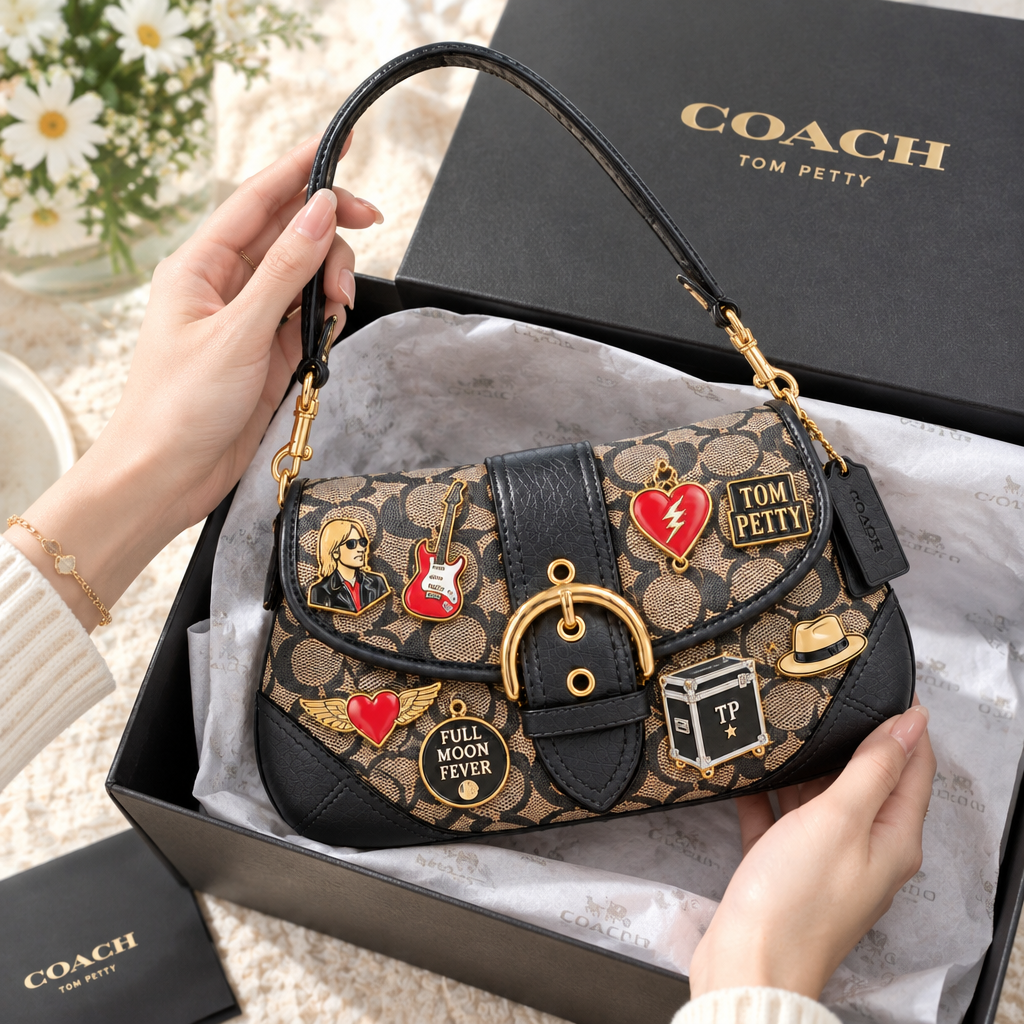 Tom Petty Soho Bag With Charm