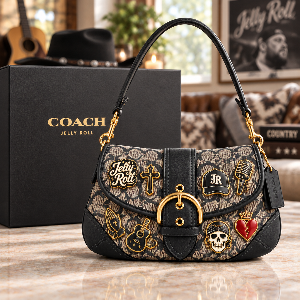 Jelly Roll Soho Bag With Charm