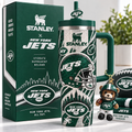 New York Jets 40oz Tumbler With Handle TTNL