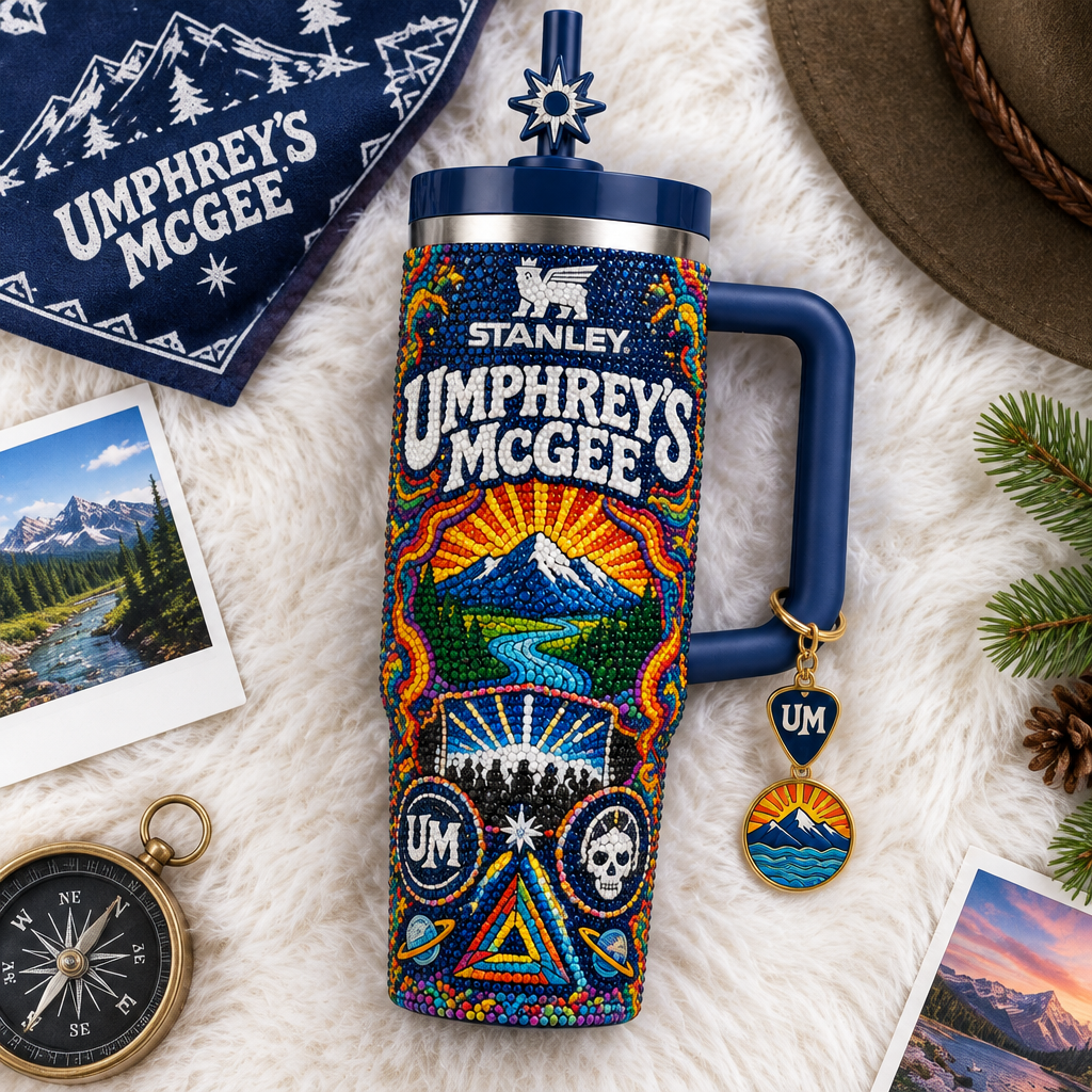 Umphrey S Mcgee 40oz Tumbler With Handle TTNL