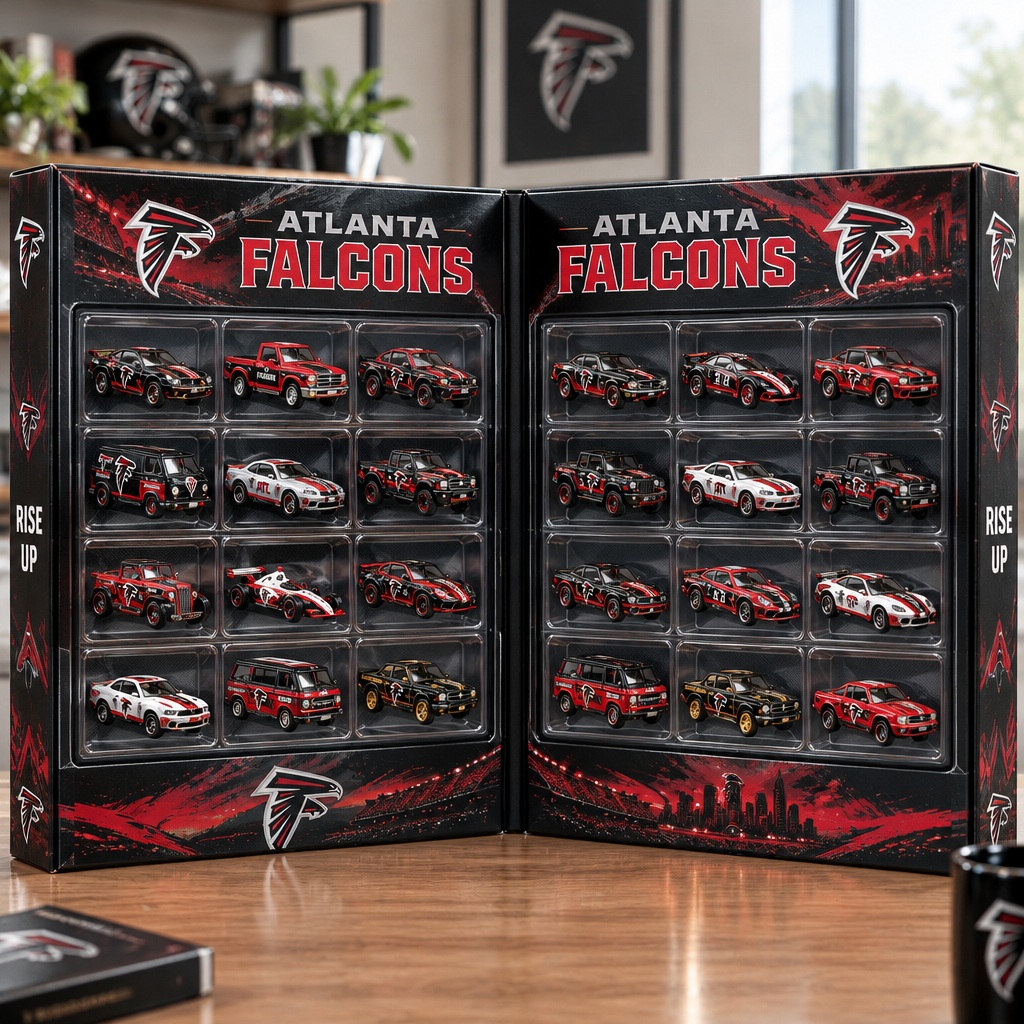 Atlanta Falcons Premium Mini Car Advent Calendar