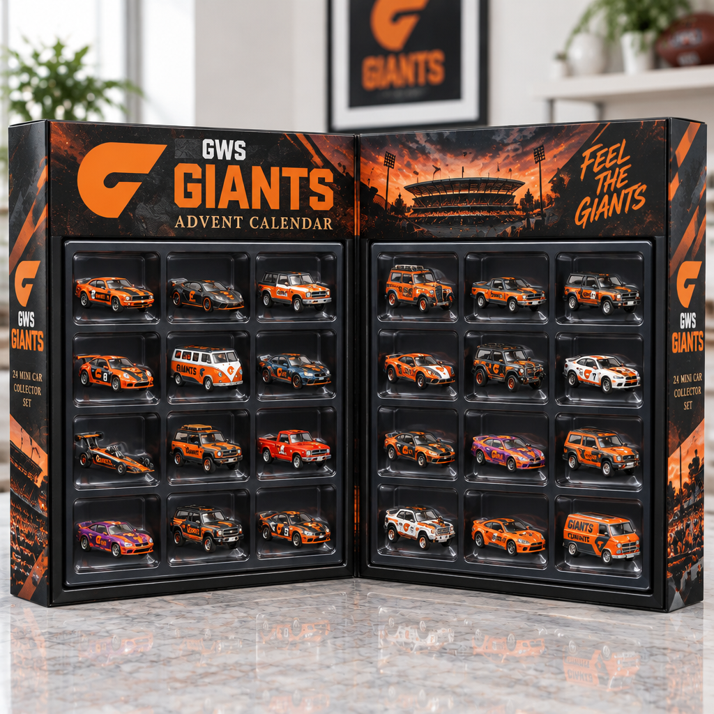 Gws Giants Premium Mini Car Advent Calendar