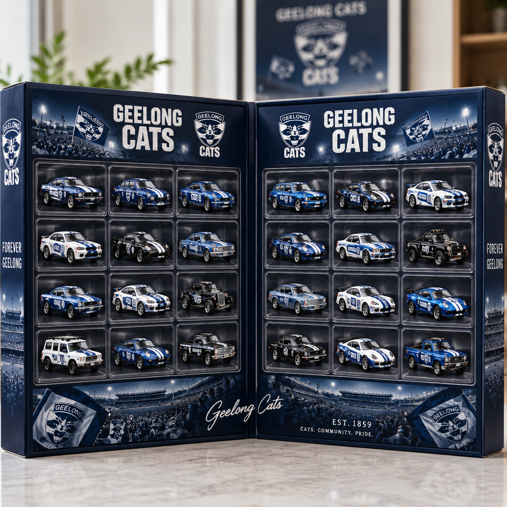 Geelong Cats Premium Mini Car Advent Calendar