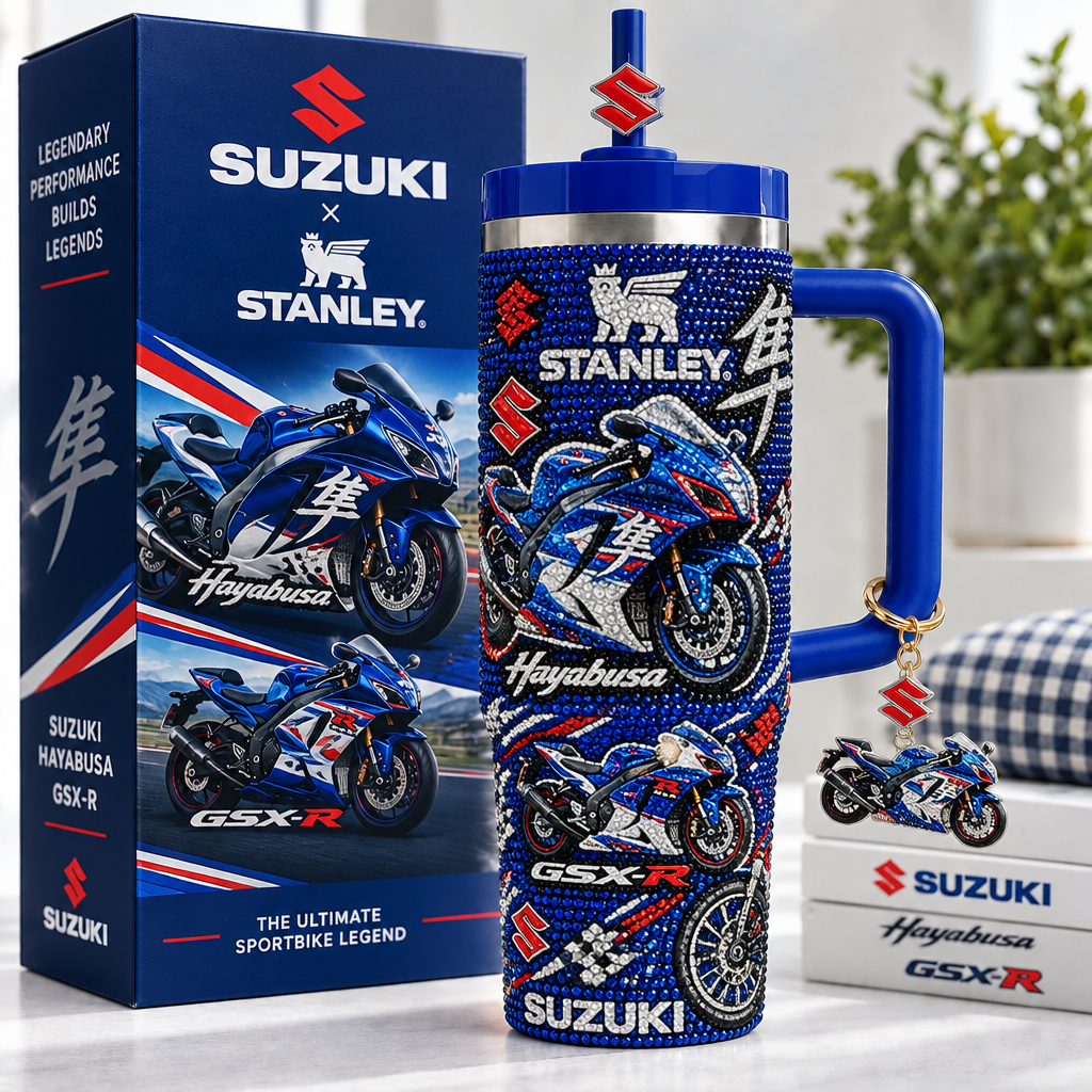 Suzuki 40oz Tumbler With Handle TTNL