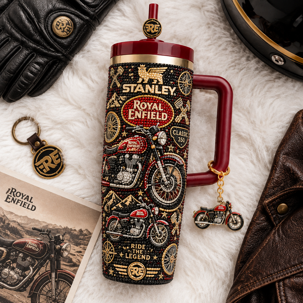 Royal Enfield 40oz Tumbler With Handle TTNL