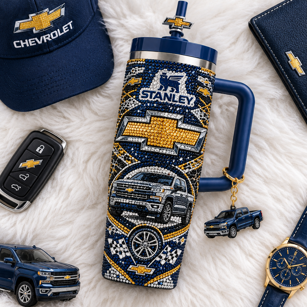Chevrolet 40oz Tumbler With Handle TTNL