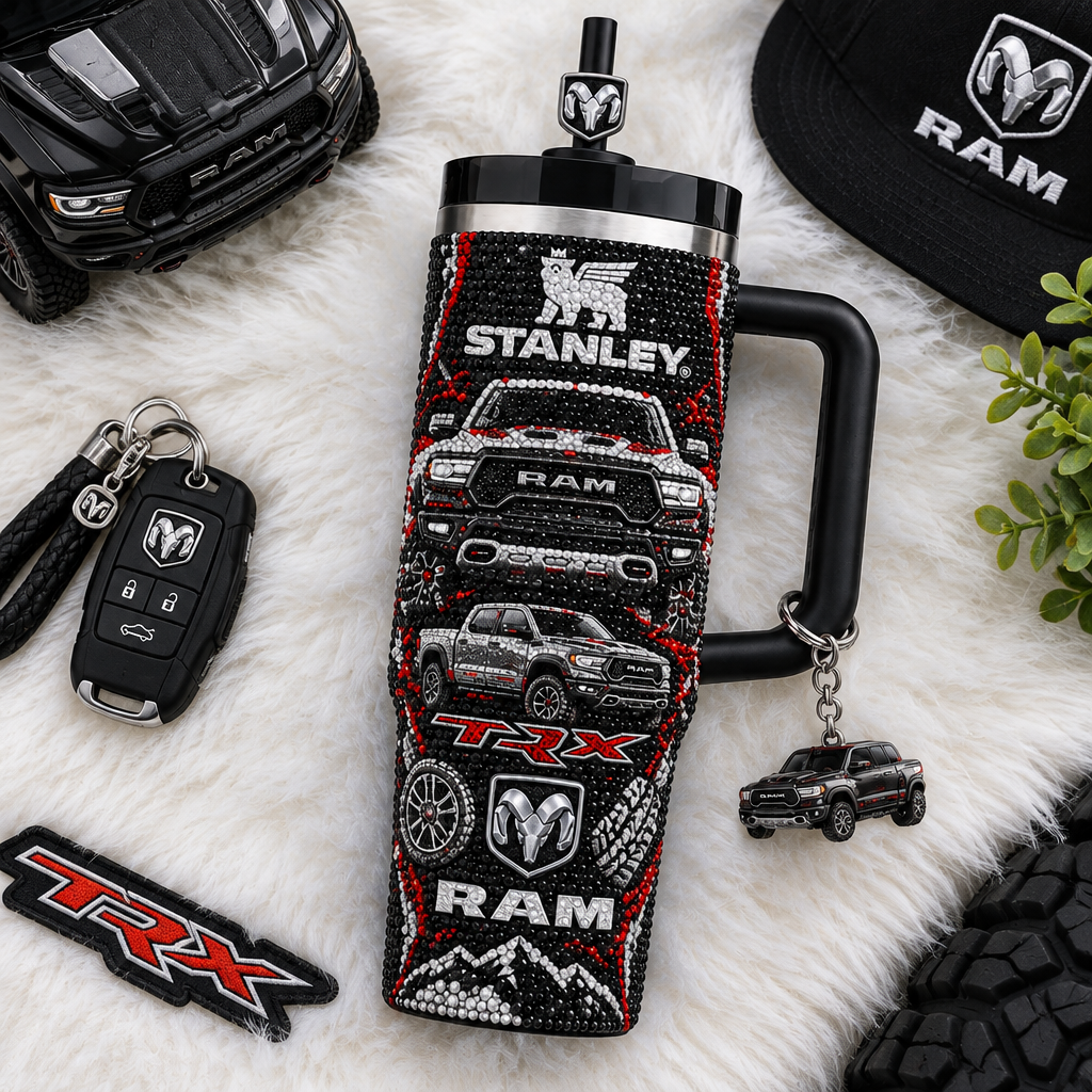 Ram Trucks 40oz Tumbler With Handle TTNL