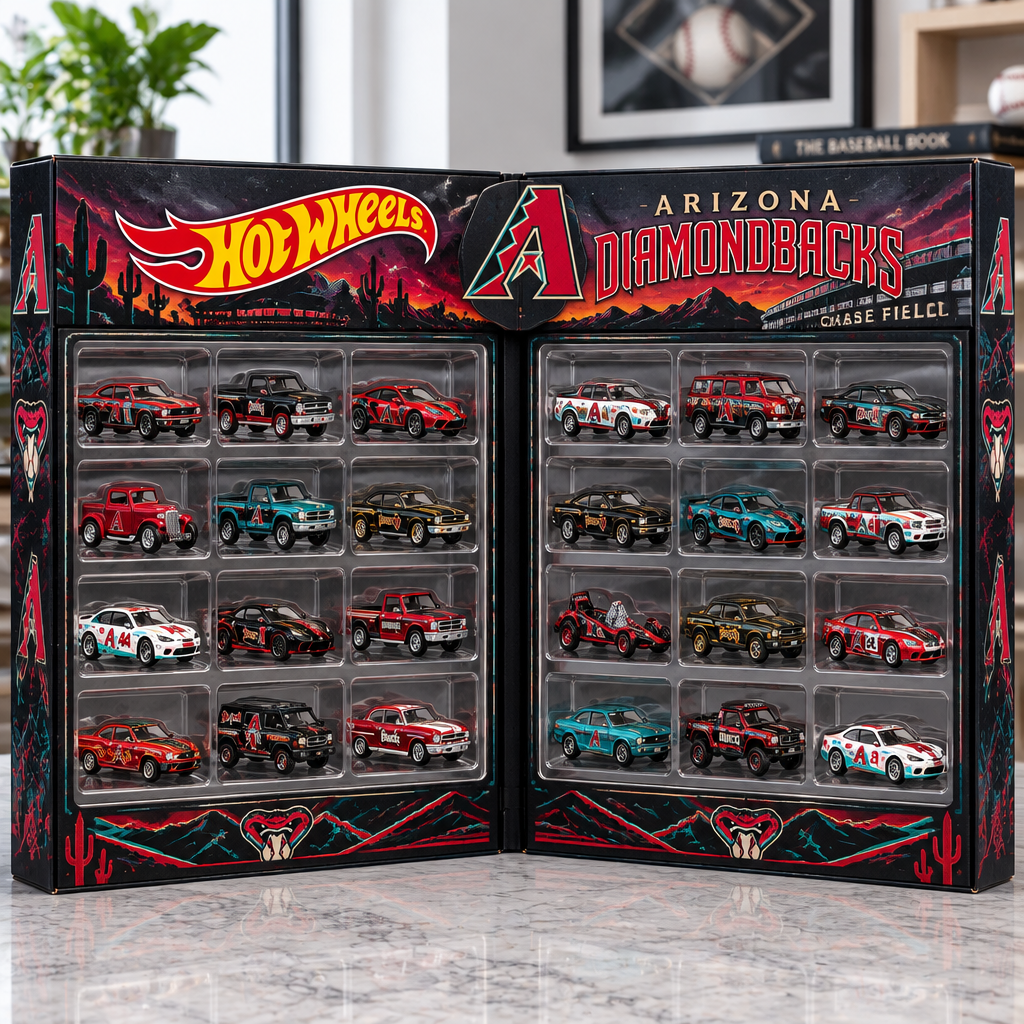Arizona Diamondbacks Premium Mini Car Advent Calendar