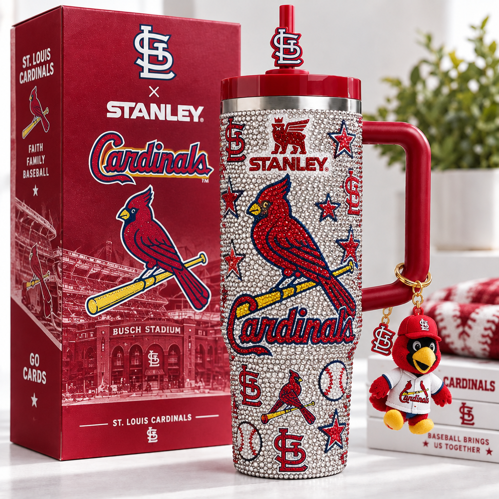 St Louis Cardinals 40oz Tumbler With Handle TTNL