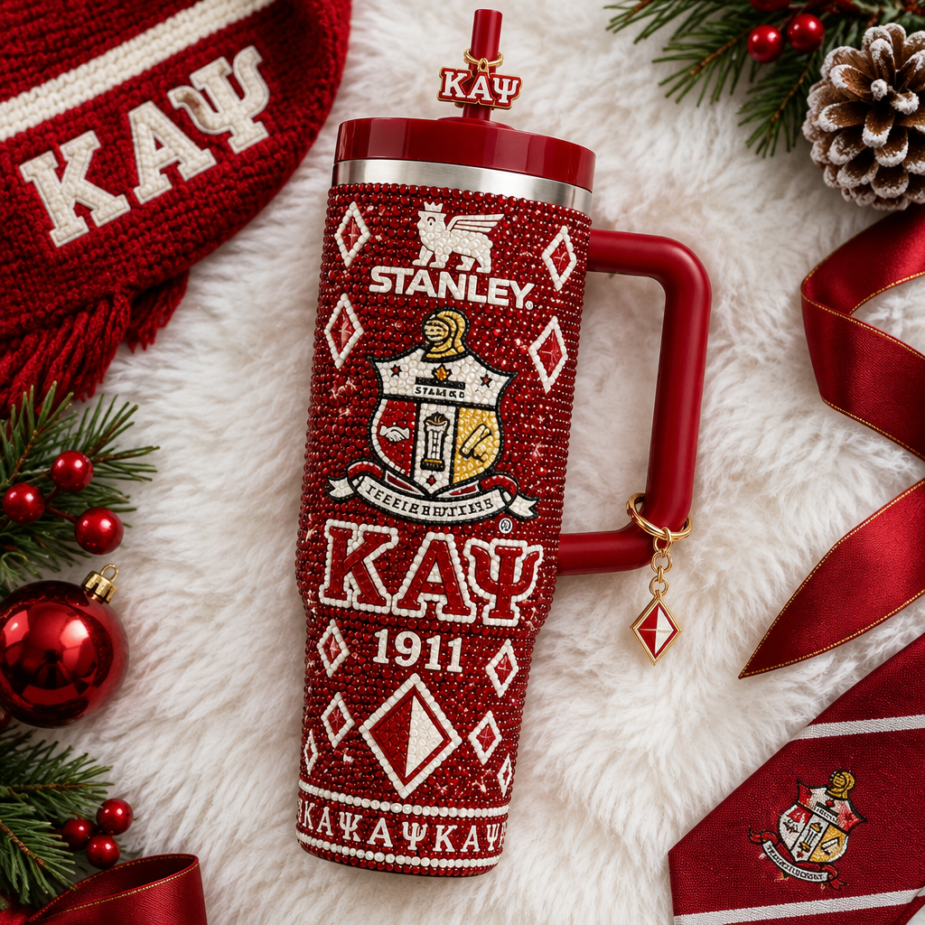 Kappa Alpha Psi 40oz Tumbler With Handle TTNL