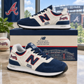 Atlanta Braves NB 574 SNEAKER